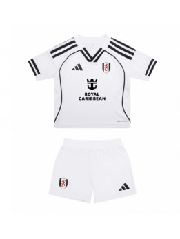 Fulham Replika Hemmakläder Barn 2025-26 Kortärmad (+ byxor)